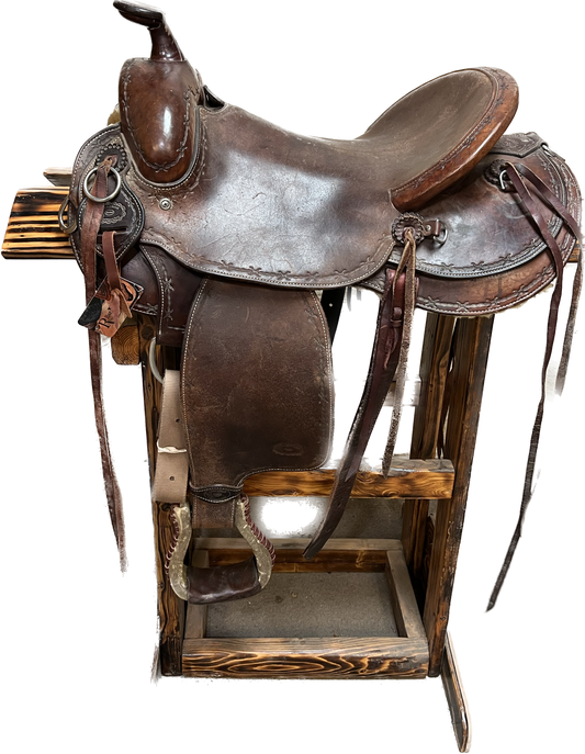 Used Nick Reed Mule Saddle, 16"