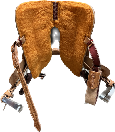 R Bar B Barrel Saddle,13.5"