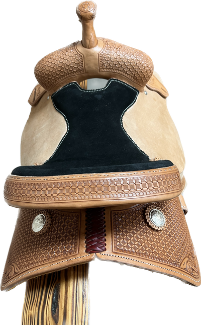 R Bar B Barrel Saddle, 13"