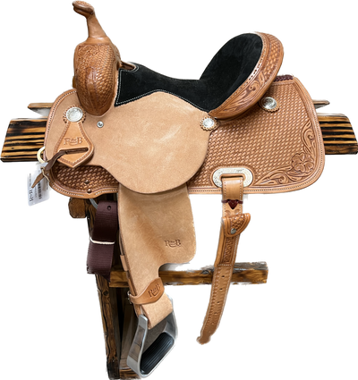 R Bar B Barrel Saddle, 13"