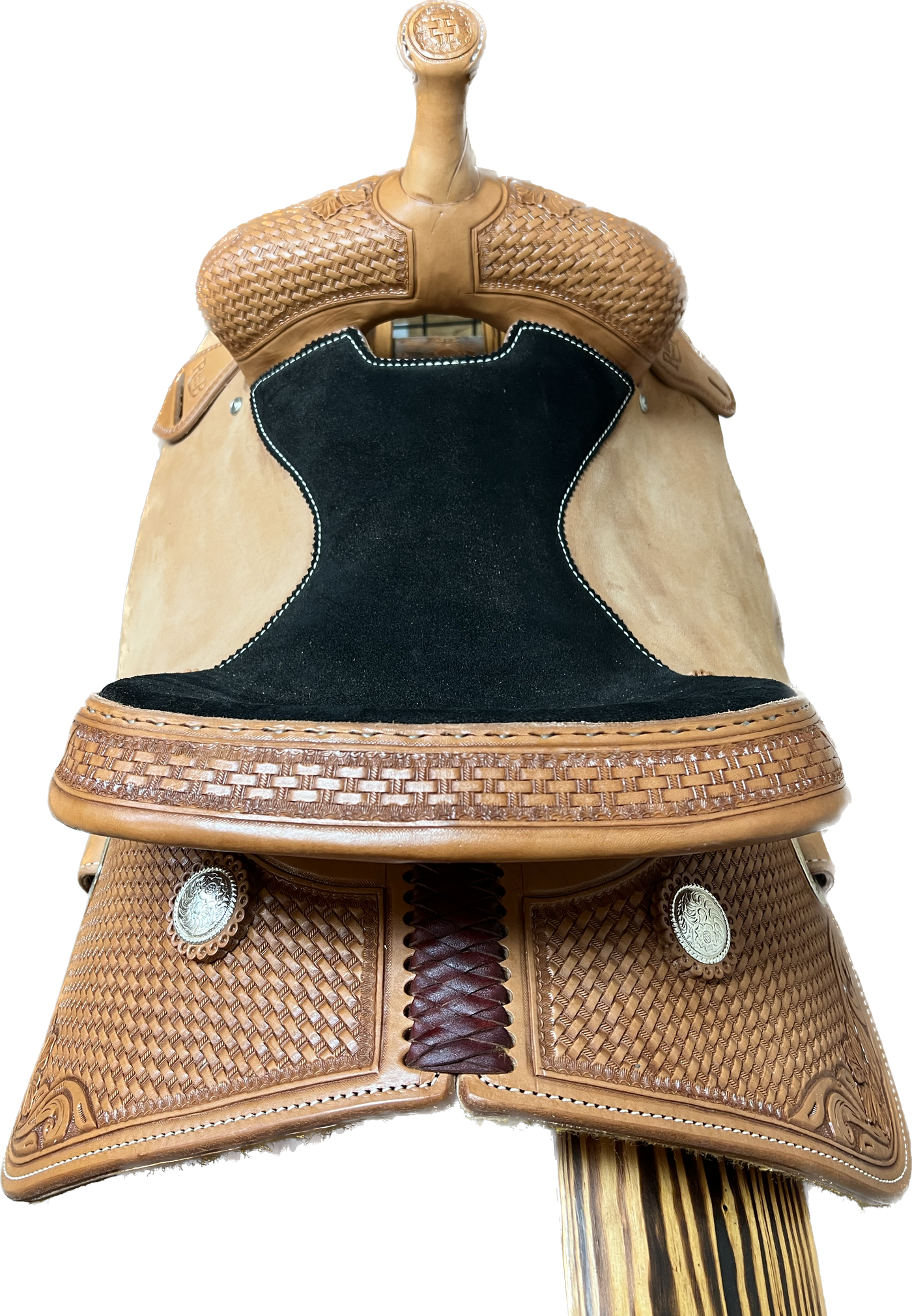 R Bar B Barrel Saddle,13.5"