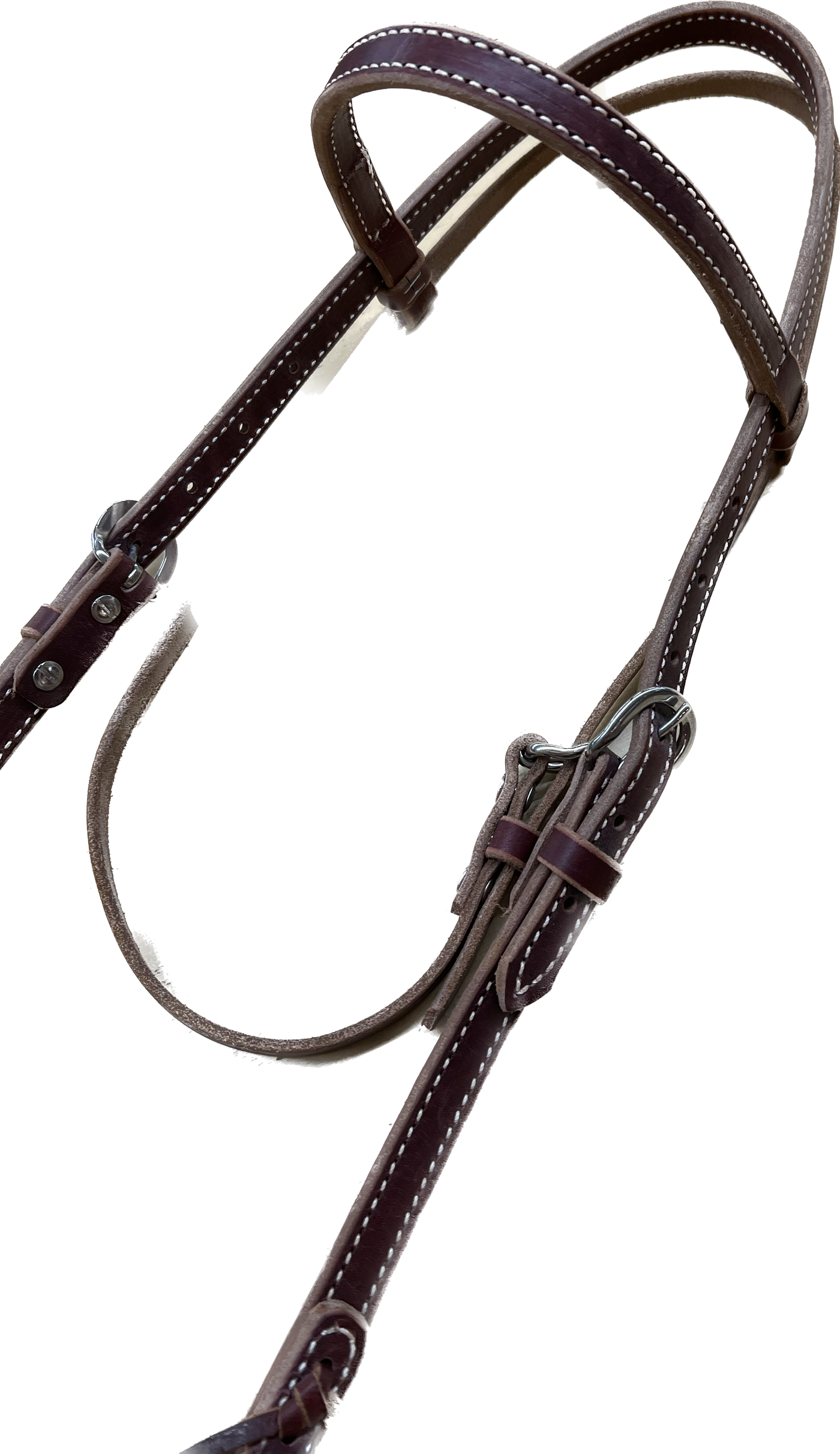 Doubled and Stitched Browband Headstall