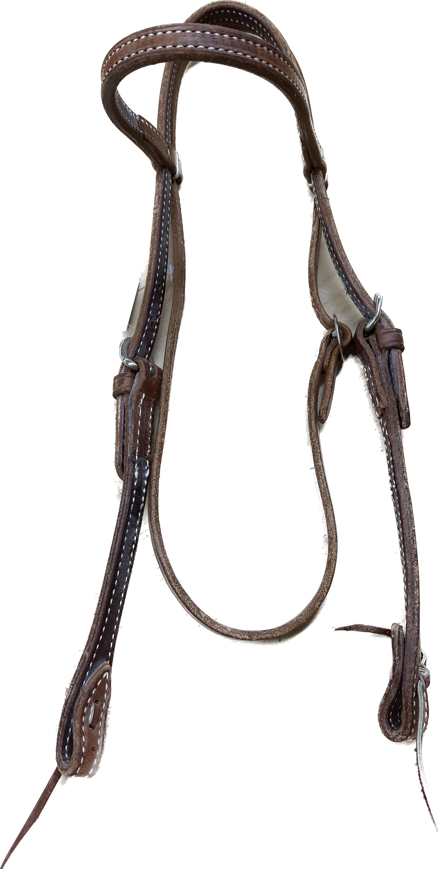 Used Double and Stitched Harness Headstall