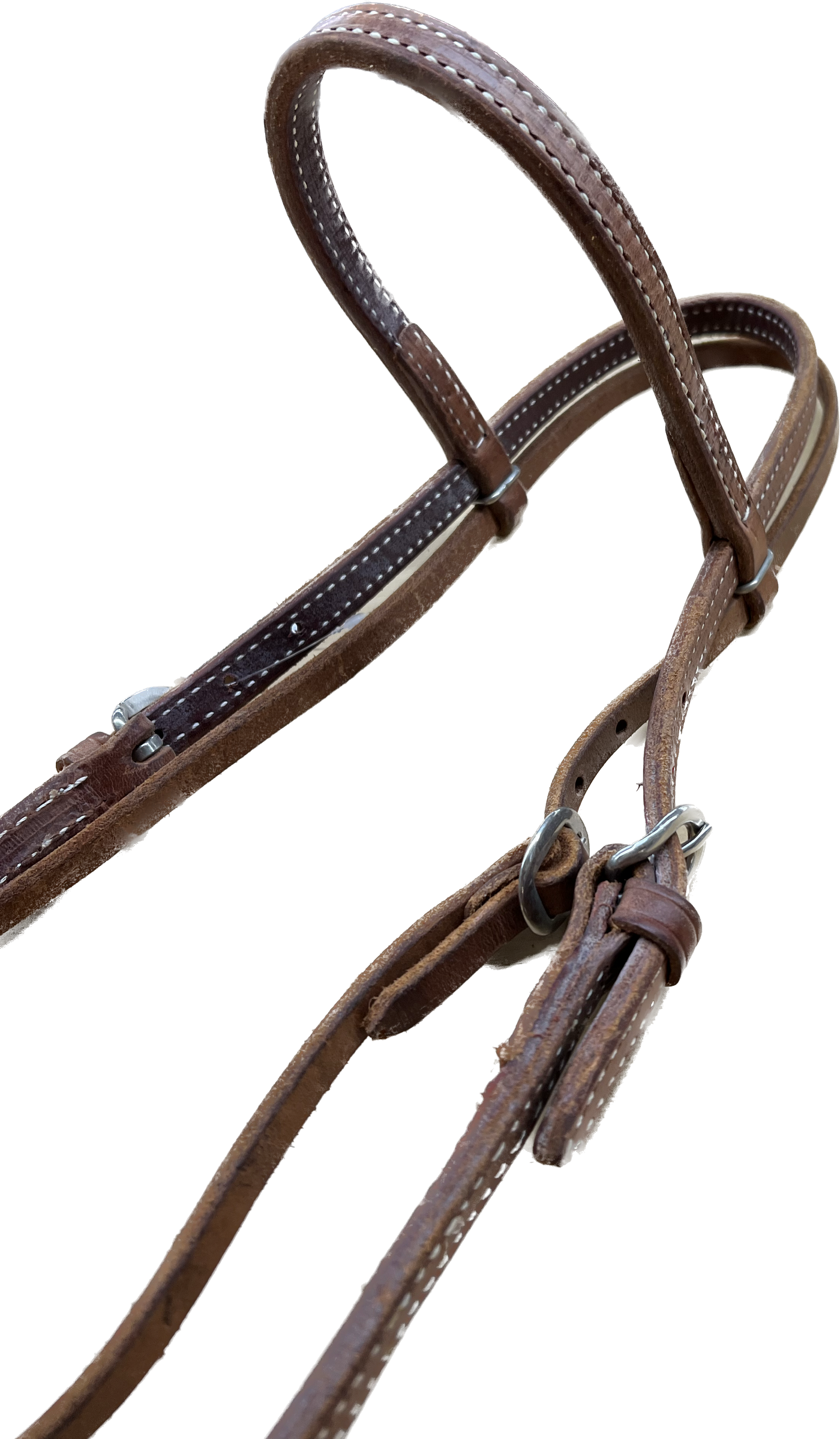 Used Double and Stitched Harness Headstall