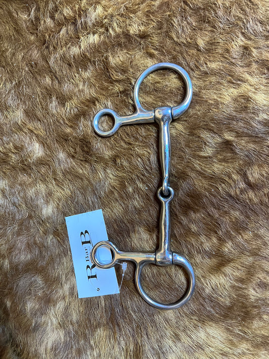 Used Korsteel Snaffle Baucher Bit 5" Mouth