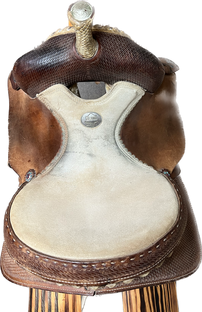 Used Alamo Barrel Saddle, 13"