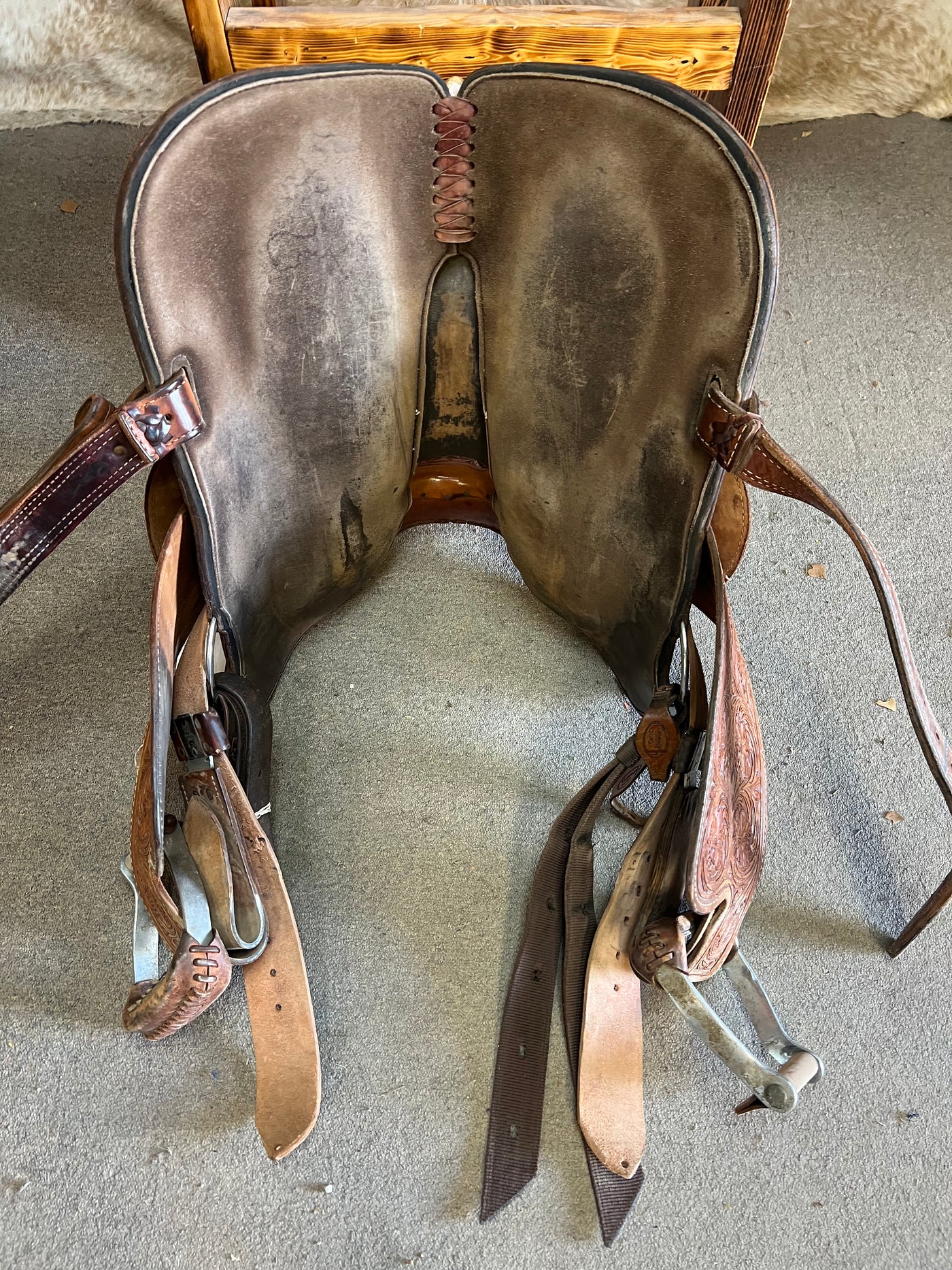 Used Cactus Charmayne Jaymes Barrel Saddle, 13.5"