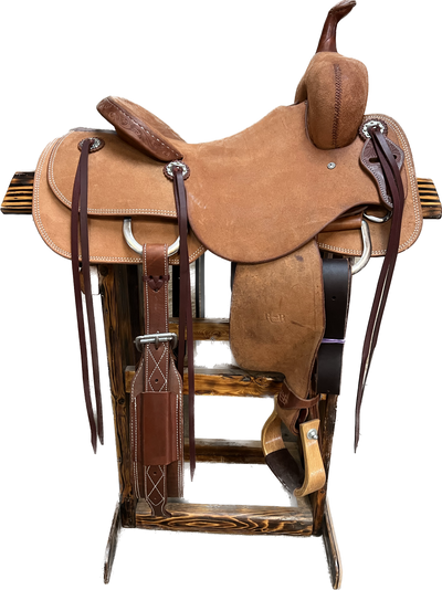 R Bar B Summit Series Cutting Saddle, 15"