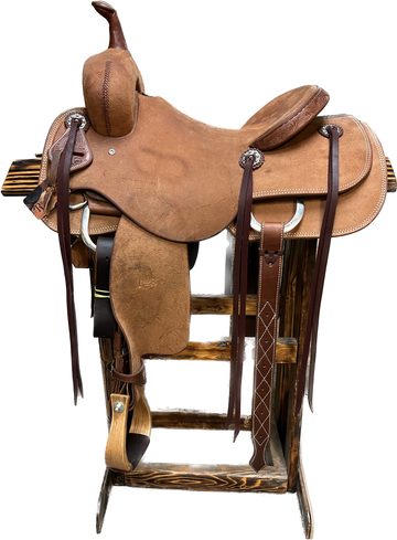 R Bar B Summit Series Cutting Saddle, 15"