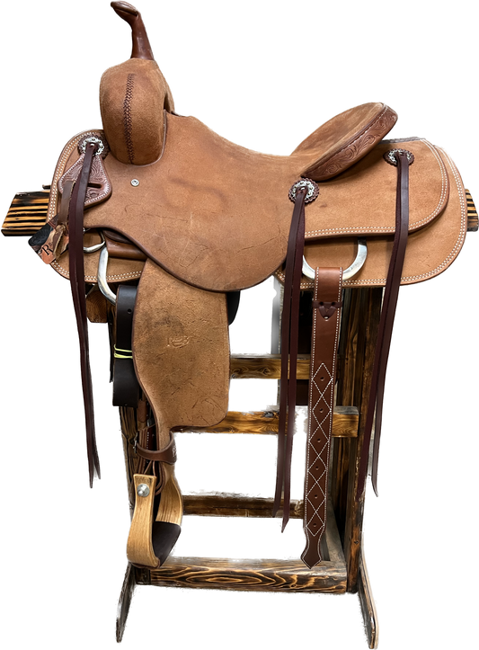 R Bar B Summit Series Cutting Saddle, 15"