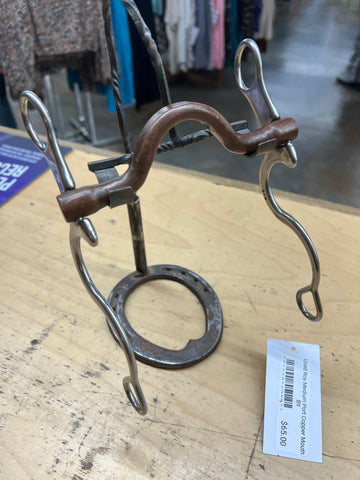 Used Roy Medium Port Copper Mouth Bit