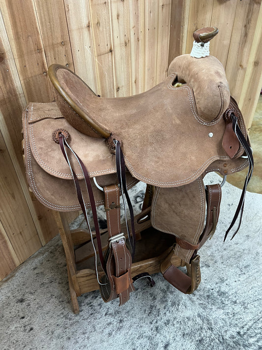 Triple T Ranch Saddle, 16" Seat