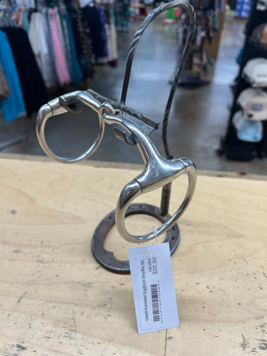 Used Korsteel Eggbutt Snaffle Bit