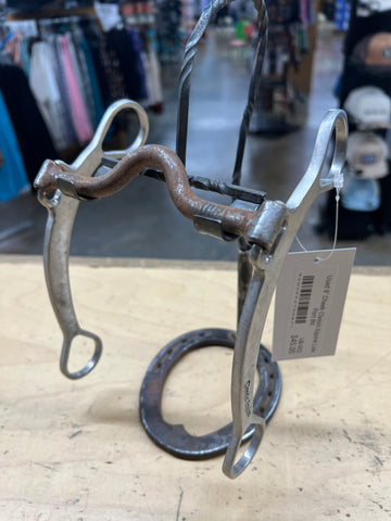 Used 8" Cheek Classic Equine Low Port Bit