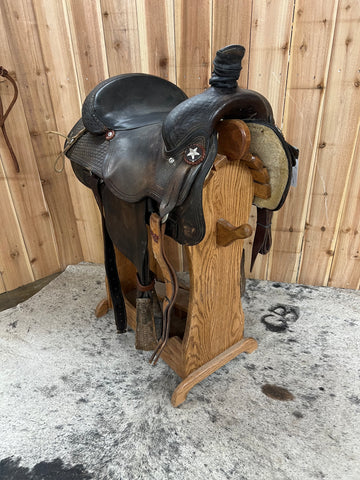 Used Circle Y Roper Saddle, 15" Seat