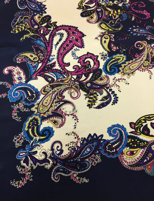 Wyoming Traders Charmeuse Silk Scarf-34.5"