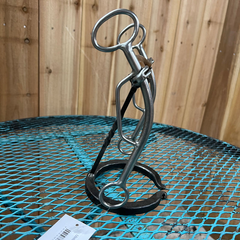 Used Sliding Copper Mullen Mouth Gag Bit