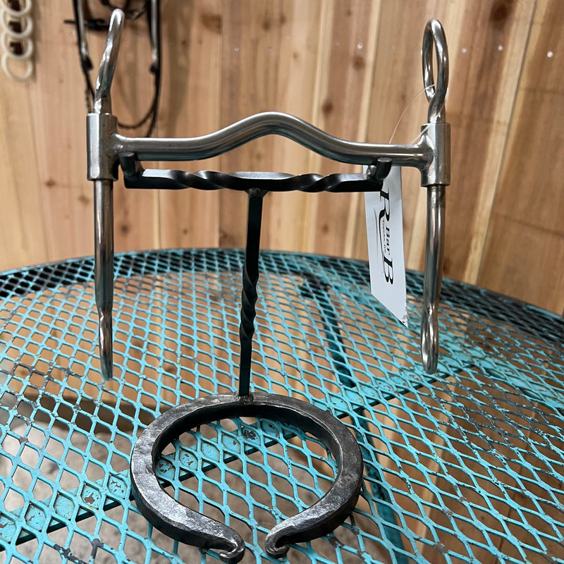 Used Low Port Solid Mouth Short Shank Bit