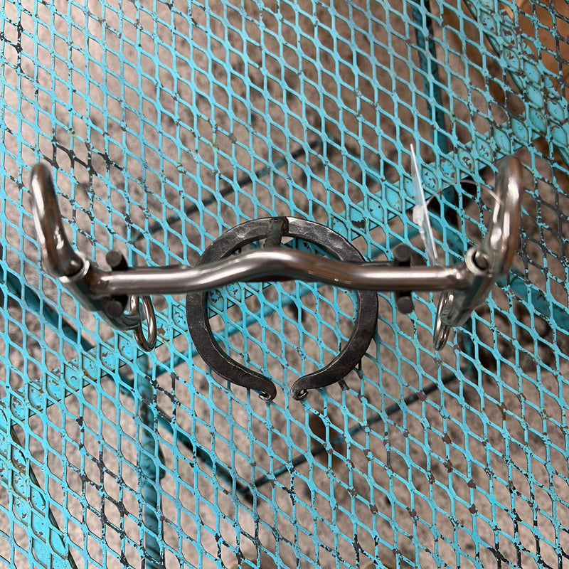 Used Low Port Solid Mouth Short Shank Bit