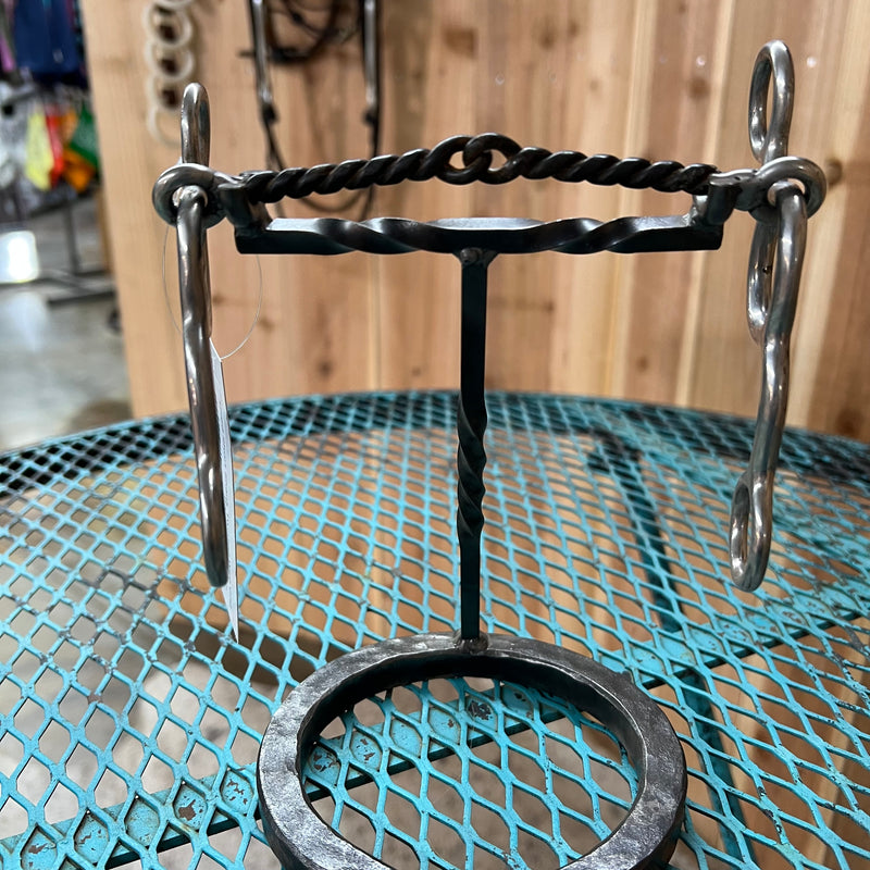Used Short Shank Twisted Wire Gag Bit
