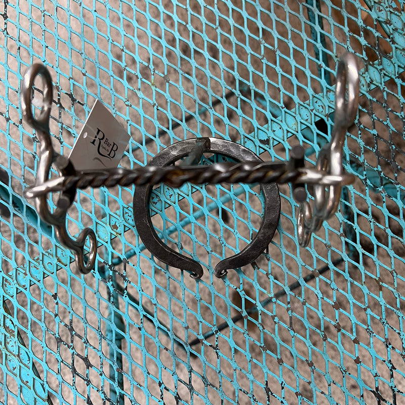 Used Short Shank Twisted Wire Gag Bit