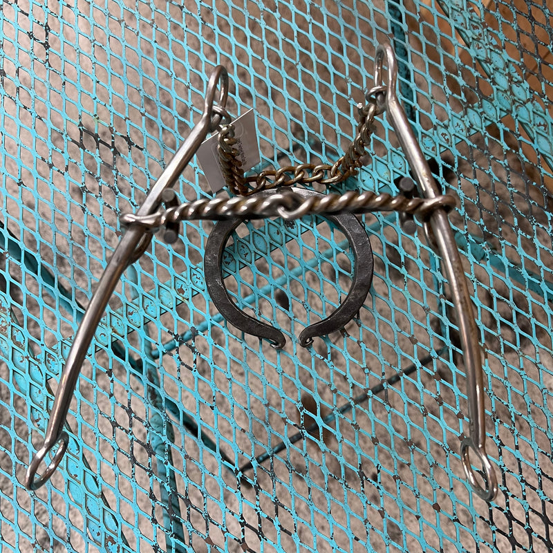 Used Twisted Wire Gag Bit