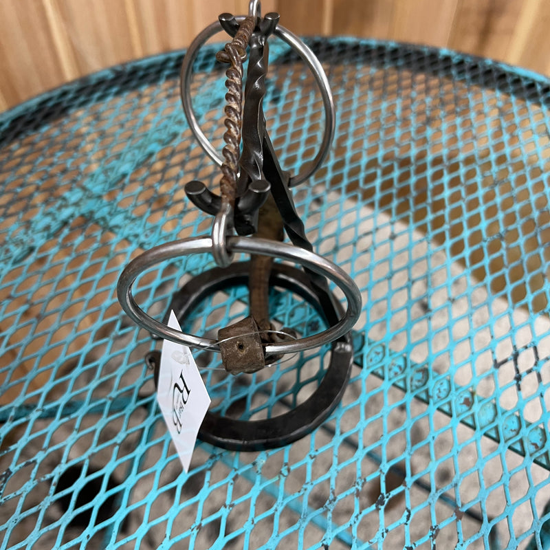 Used O Ring Twisted Wire Snaffle Bit