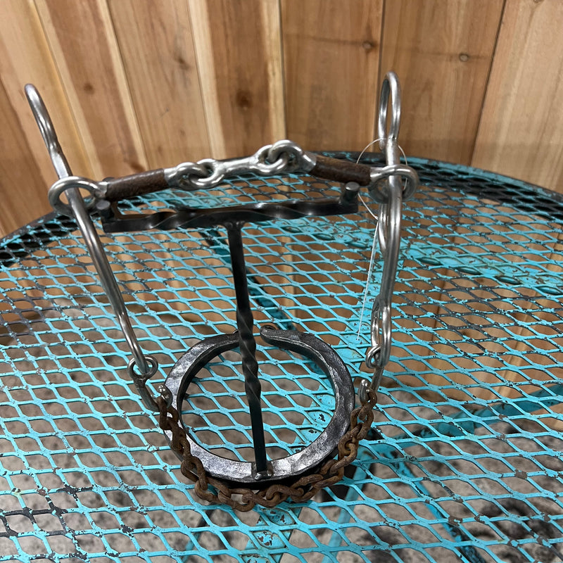 Used Sweet Iron Dog Bone Short Shank Gag Bit