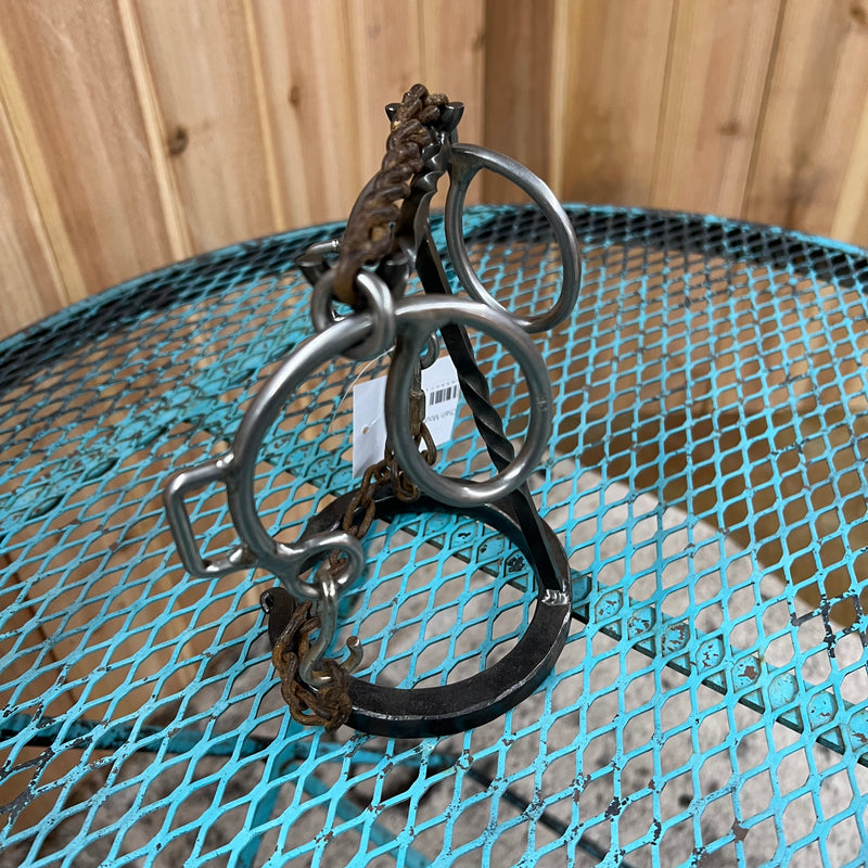 Used Chain Mouth Gag Bit