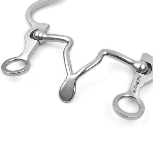 Long S Shank with Cathedral Spade Port Bit