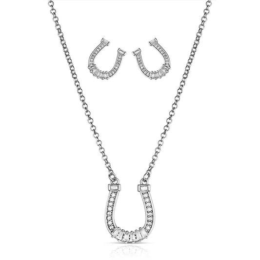 Montana Silversmiths True Luck Crystal Jewelry Set