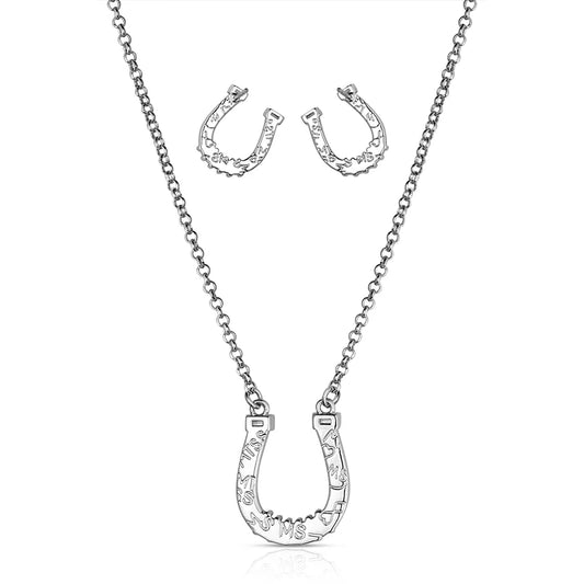 Montana Silversmiths True Luck Crystal Jewelry Set