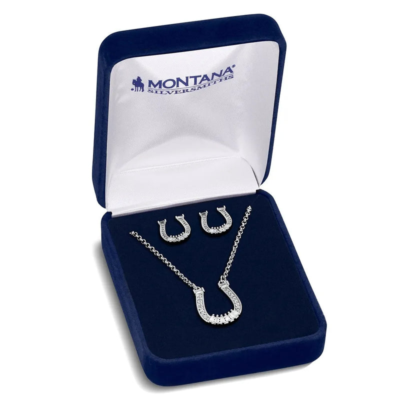 Montana Silversmiths True Luck Crystal Jewelry Set