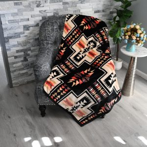 Nativo Kids Santa Fe Plush Blanket-2 Ply 50"X60"