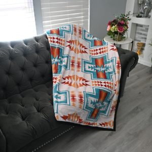 Nativo Kids Santa Fe Plush Blanket-2 Ply 50"X60"