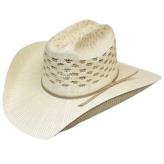 Lonestar Ranch Vented Bangora Straw Cowboy Hat