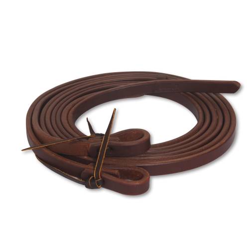 PC 1/2" Ranch Heavy Oil Harness Leather Split Reins