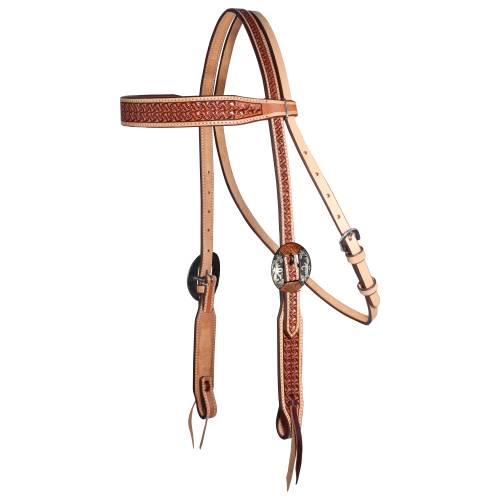 Professional's Choice Two-Tone Windmill Collection - Browband Headstall