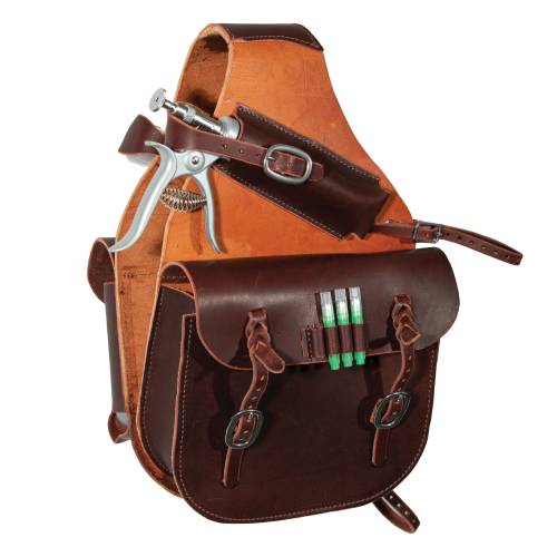 Professional's Choice Leather Medicine Saddle Bag