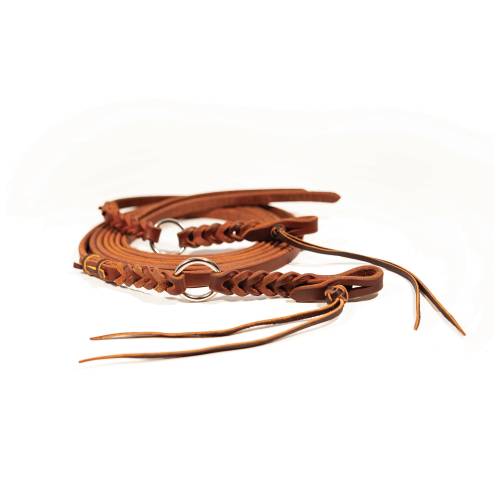 Professional's Choice Ranch Bleeding Heart Ring Split Reins