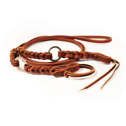 Professional's Choice Ranch Bleeding Heart Ring 1/2" Roping Rein
