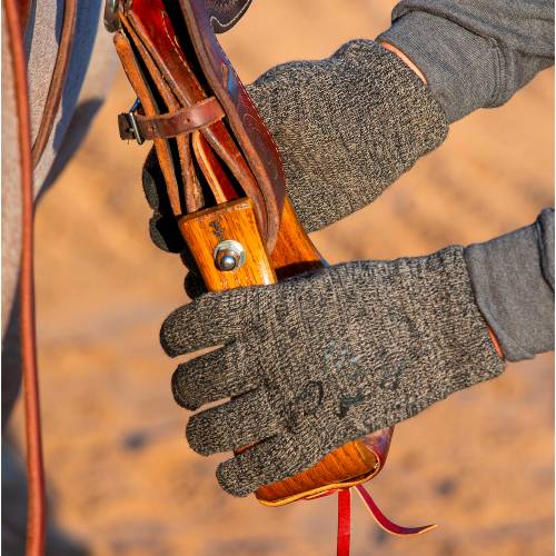 Professional's Choice Taupe Winter Stable Gloves