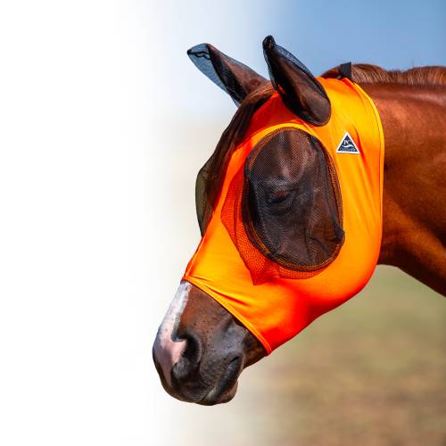 Professional's Choice Warmblood Size Comfort Fit Lycra Fly Mask