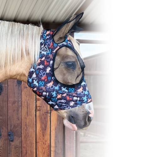 Professional's Choice Warmblood Size Comfort Fit Lycra Fly Mask