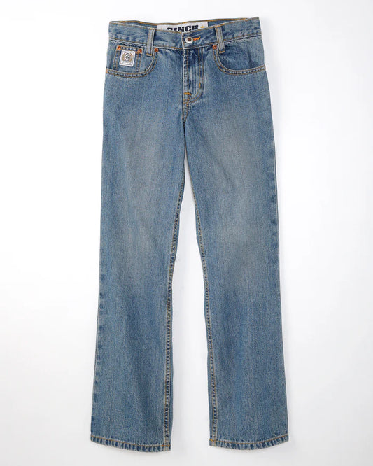 Cinch Little Boy's White Label Medium Stone Wash Jeans