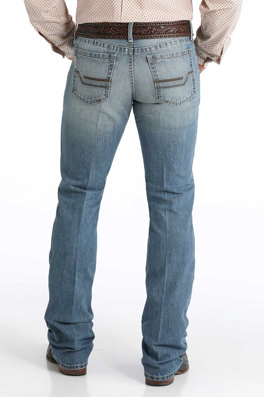 Cinch Men's Medium Stone Wash Slim Fit Ian Jeans