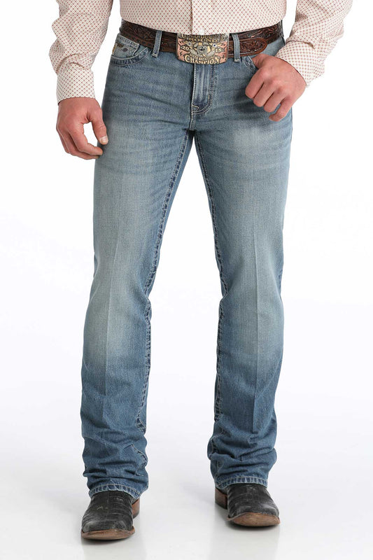 Cinch Men's Medium Stone Wash Slim Fit Ian Jeans