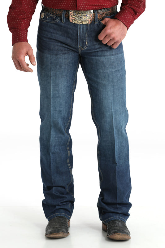 Cinch Men's Grant Relaxed Fit Jeans-Dark Stonewash
