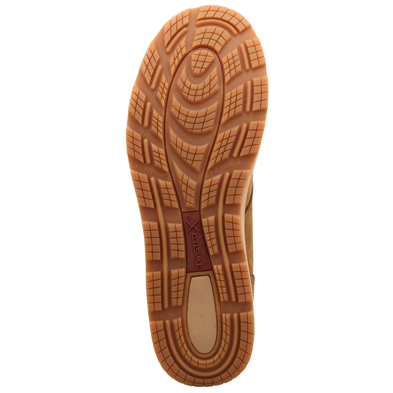 Twisted X Men's 6" Cellstretch Tobacco Brown Wedge Sole Boot