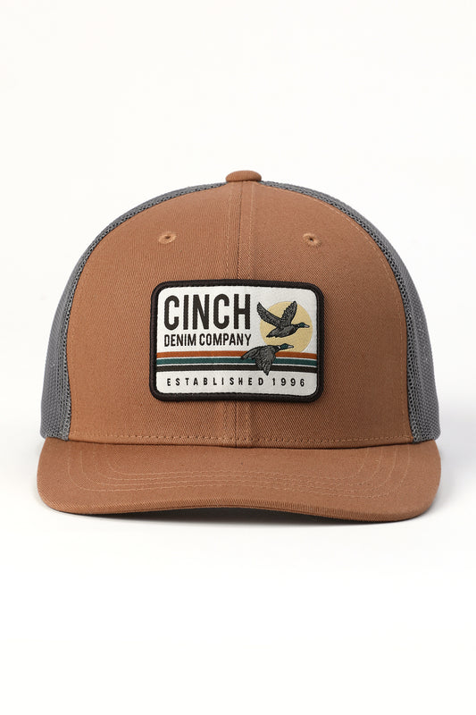 Cinch Men's Gold Flying Duck Ball Cap